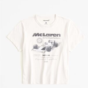 McLaren Graphic T-Shirt in Cream